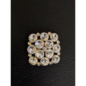 Vintage square brooch